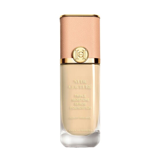 CAROLINA HERRERA NUDE COUTURE TRIPLE MOISTURE SERUM FOUNDATION F160 30 ML